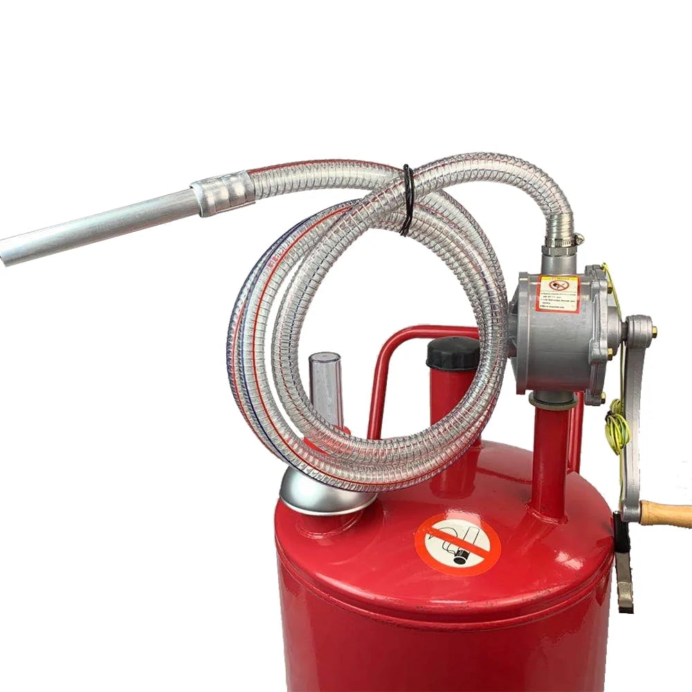 20 Gallon Gas Caddy Tank Storage Drum Gasoline Diesel Fuel Transfer Red JGC20 Pantone 186C