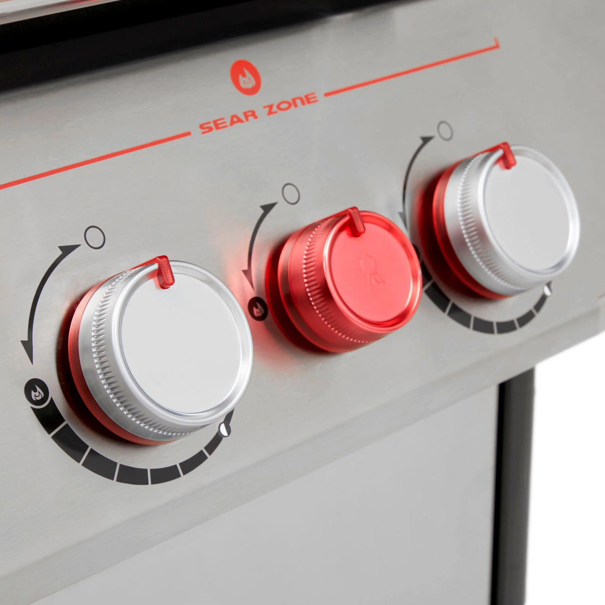 Weber - Genesis Smart SX-335 Natural Gas Grill - Stainless Steel