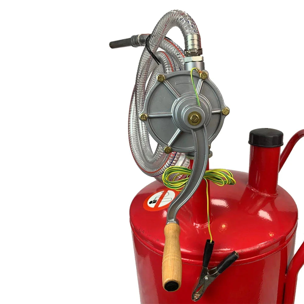 20 Gallon Gas Caddy Tank Storage Drum Gasoline Diesel Fuel Transfer Red JGC20 Pantone 186C