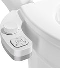 Bidet Attachment with Dual Nozzles and Adjustable Water Pressure for Standard Toilets