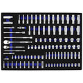 MICHAELPRO MP005004 101 PIECES 3/8-INCH AND 1/4-INCH DRIVE SOCKET SET