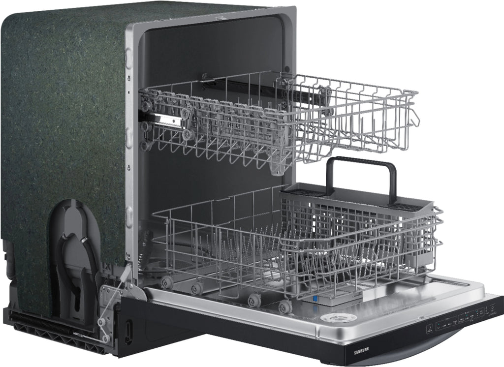 Samsung - 24 Top Control Built-In Dishwasher - Black