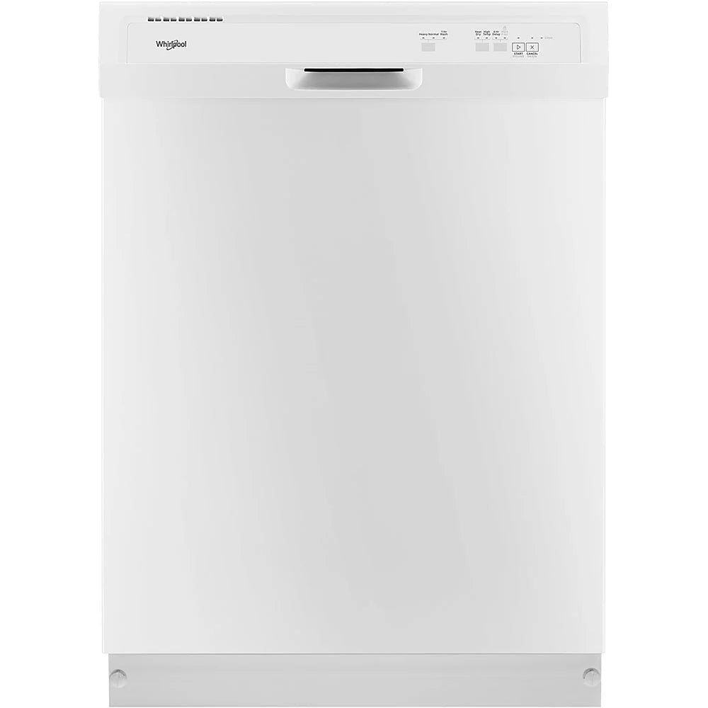 Whirlpool - 24 Tall Tub Built-In Dishwasher - White