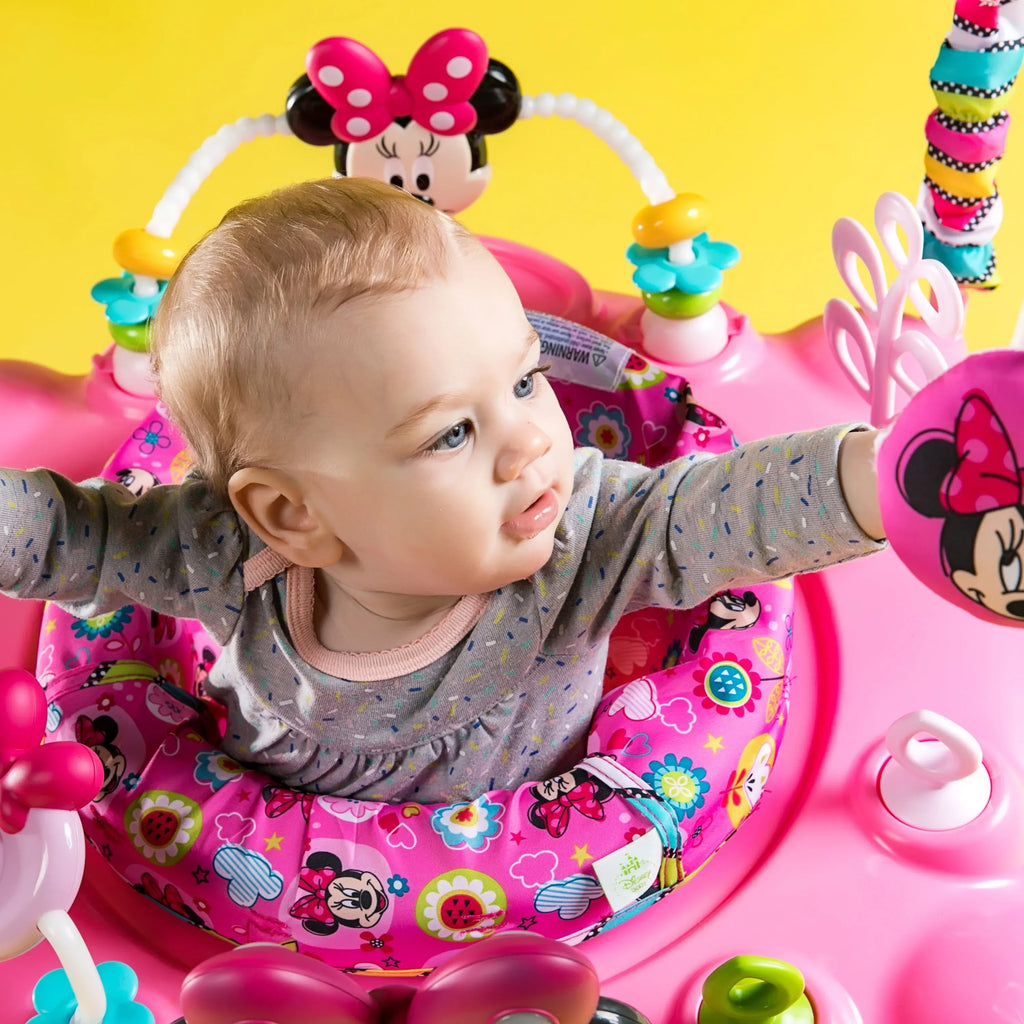 Baby Minnie Mouse PeekABoo Activity Jumper, 6-12 Months