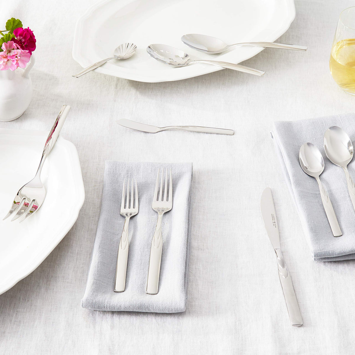 J Henckels Classic 45 Piece Flatware