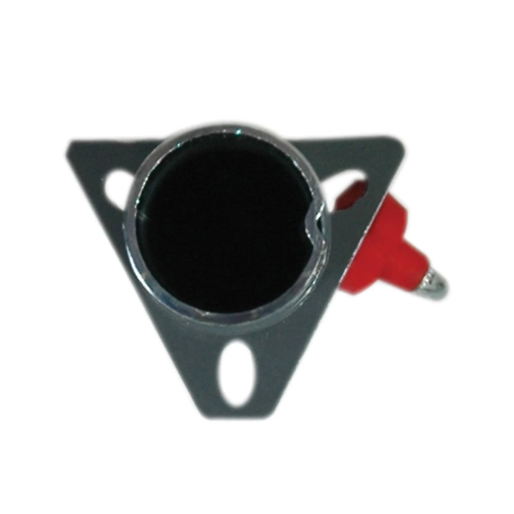 BULLDOG 175000 Round Trailer Jack, A-Frame, 5,000 lbs. Lift Capacity, Topwind, Bolt-On, 15 Inch Travel
