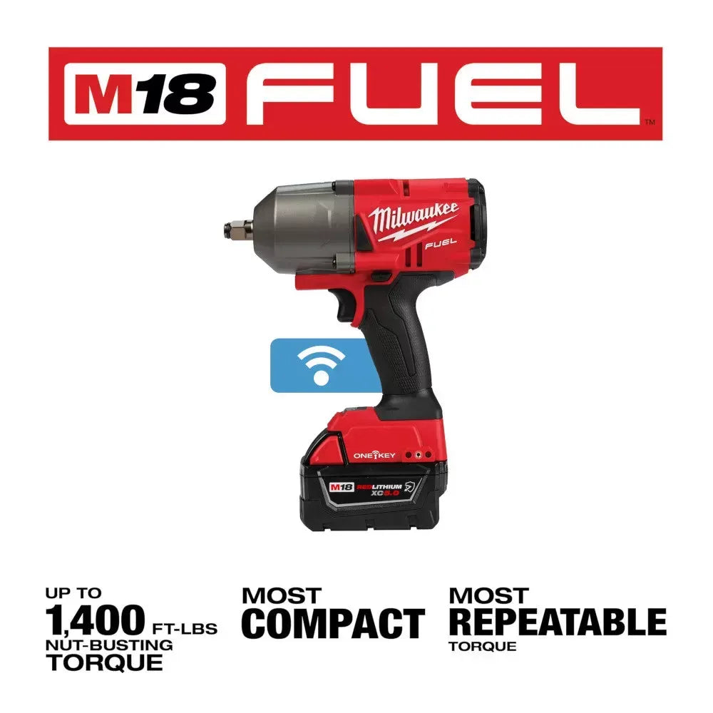 Milwaukee Pre-Sale 2863-22R M18 FUEL 18V ONE-KEY 1/2 Impact Wrench Friction Ring Kit