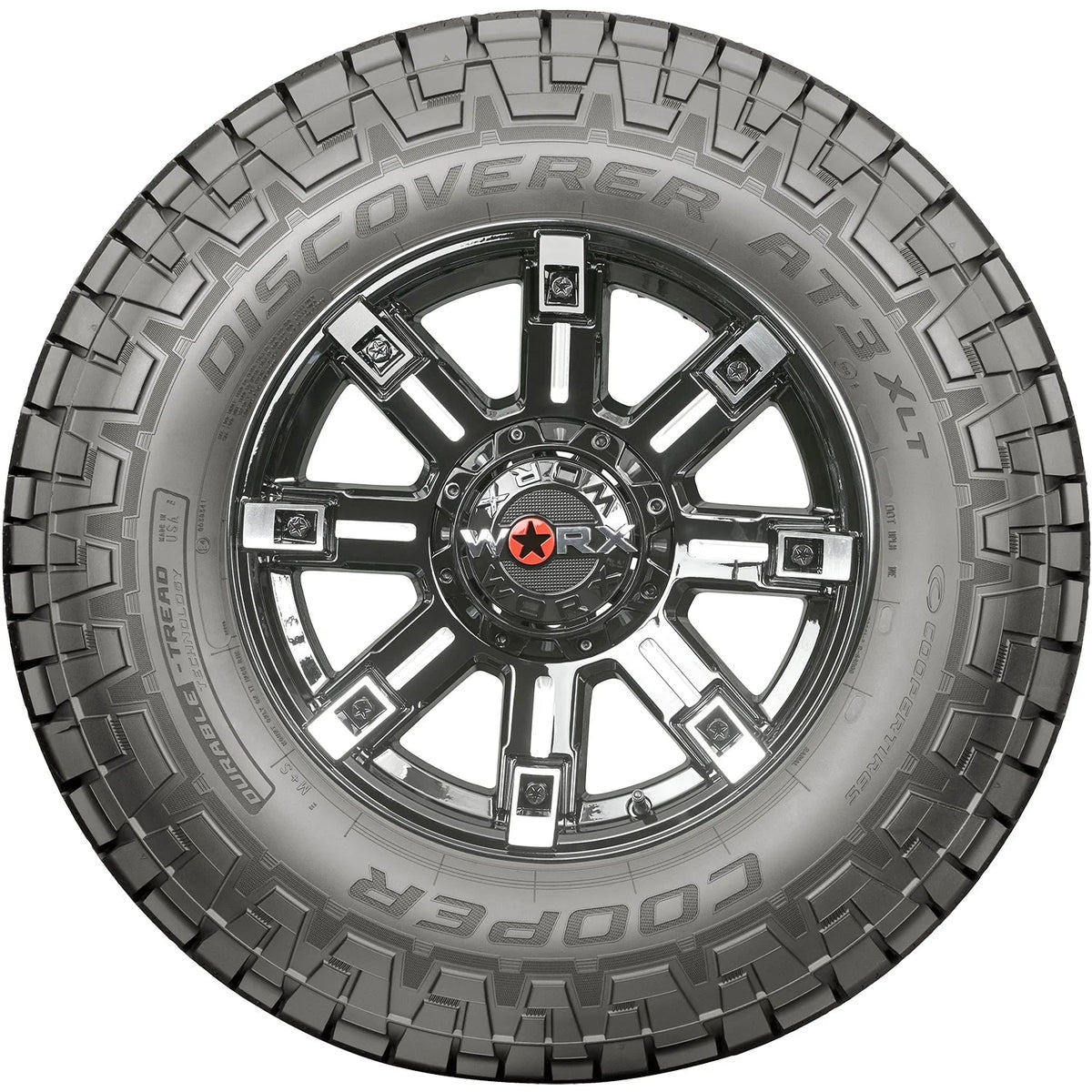 Pair of 2 (TWO) Cooper Discoverer AT3 XLT LT 285/60R20 125/122S E 10 Ply A/T All Terrain Tires