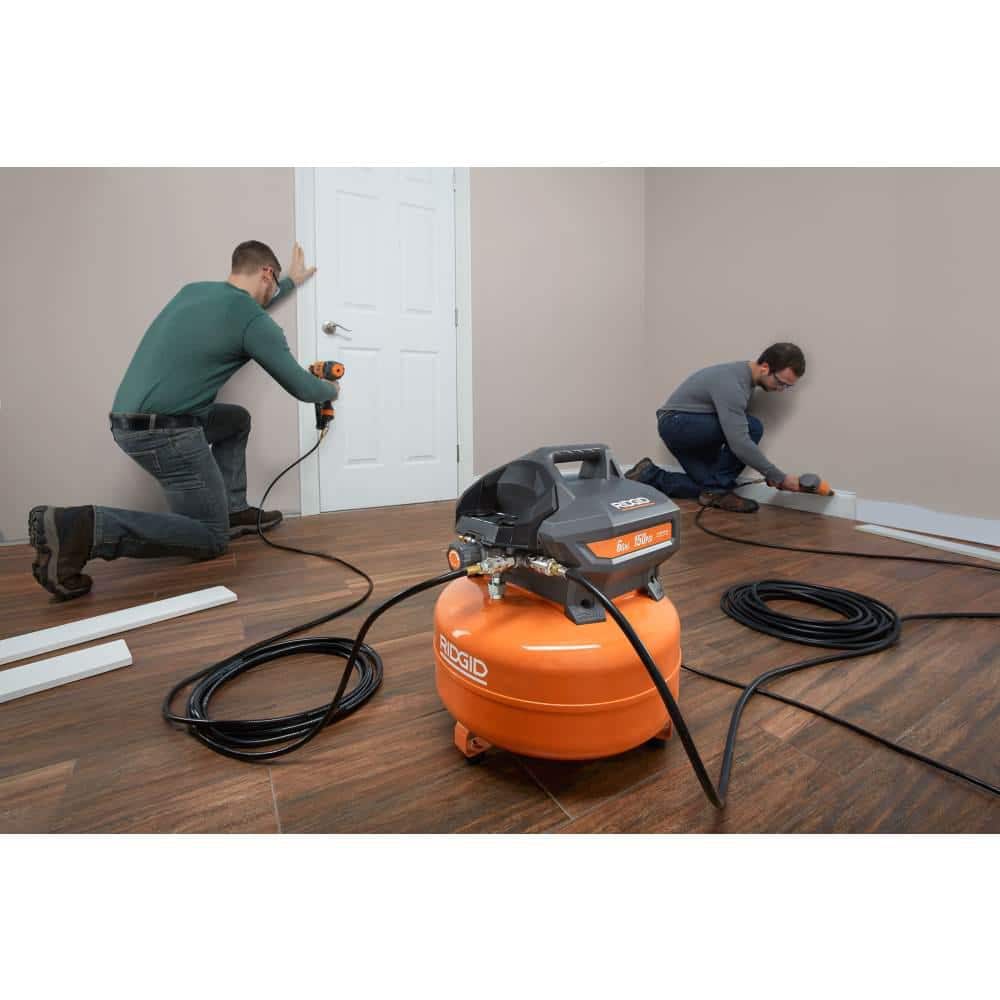 6 Gal. Portable Electric Pancake Air Compressor OF60150HB