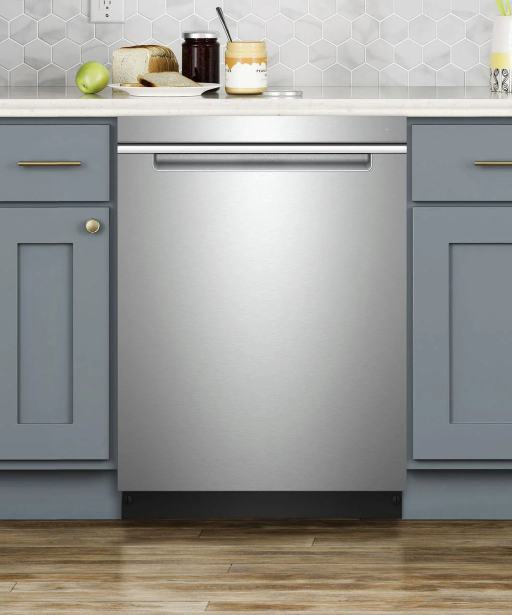 Whirlpool - 24 Built-In Dishwasher - Stainless steel