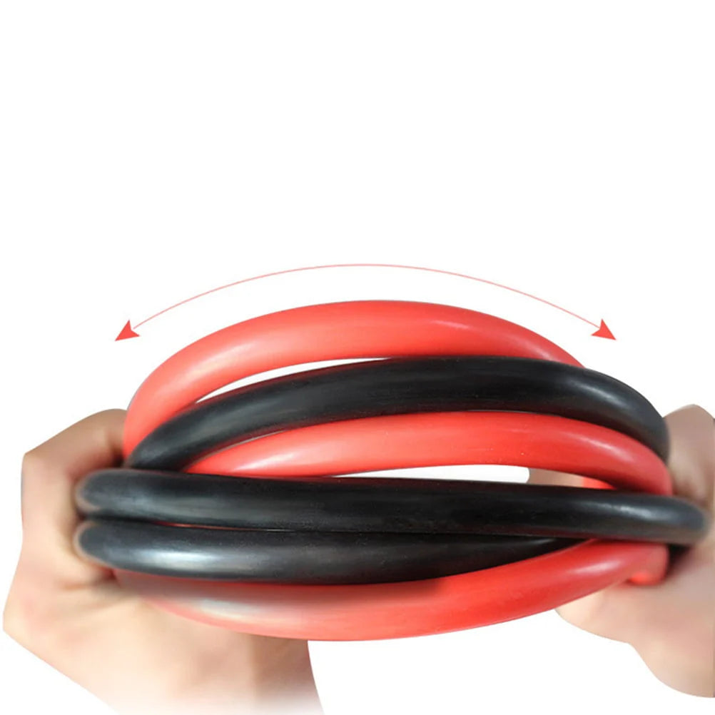 Pixnor 6m 3000A Car Battery Power Emergency Cable Jump Start Firing Line Power Wire Copper Clip Clamp Boost Cord Corriente Bateria Auto (Black and Red)