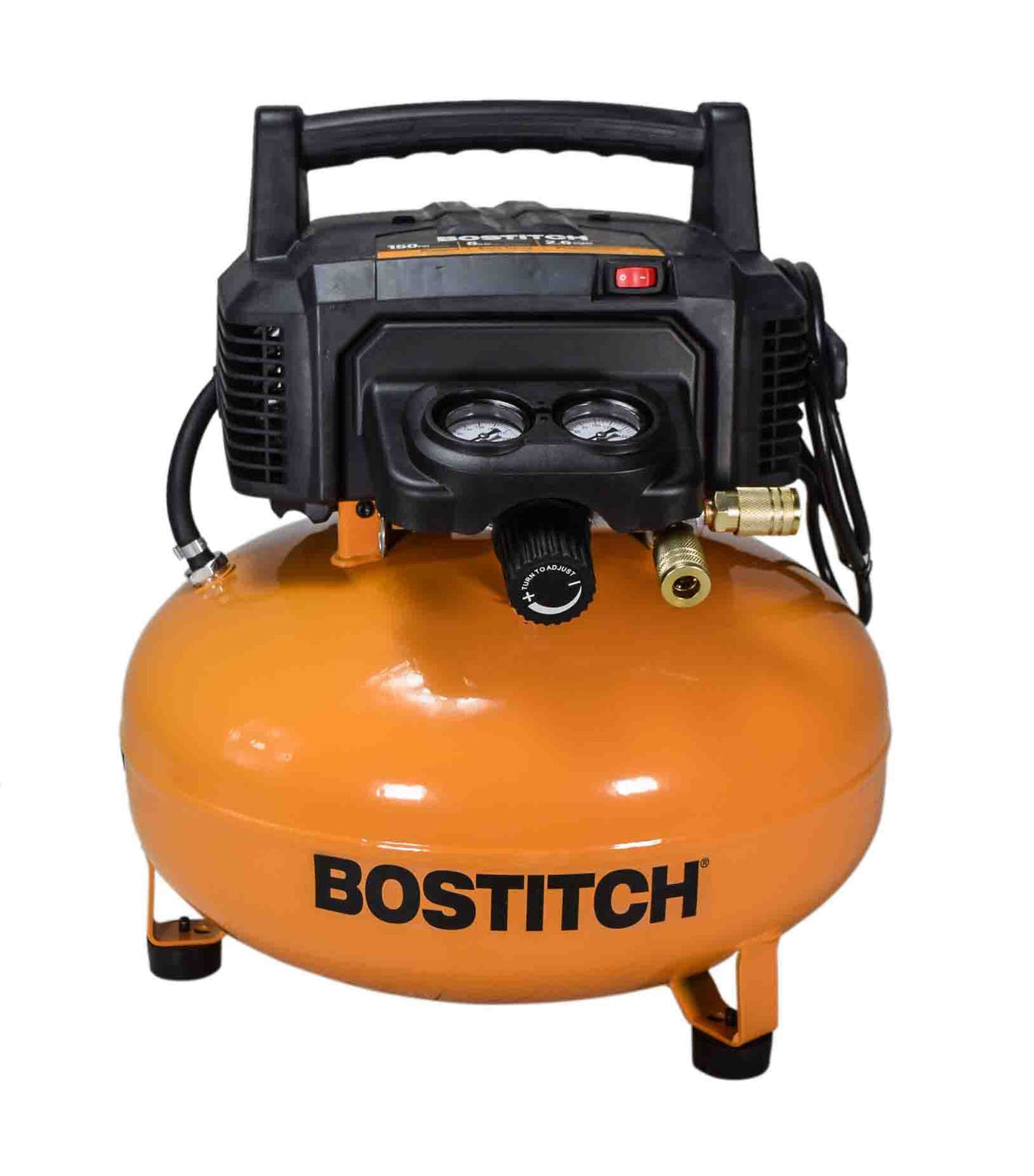 Bostitch BTFP2KIT 2-Piece Nailer and 6 Gallon Oil-Free Pancake Air Compressor Combo Kit