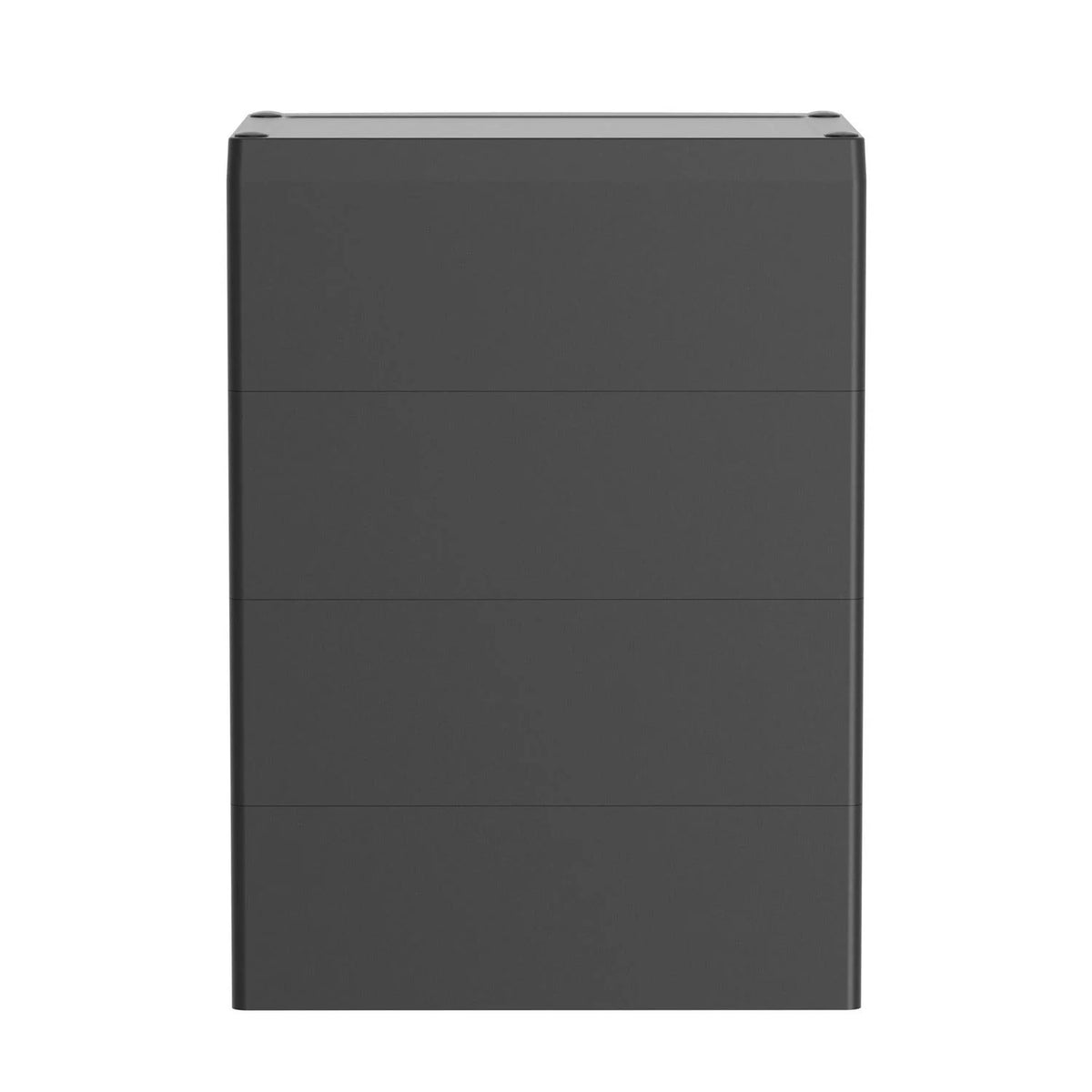 Hyper Tough 4 Drawer Plastic Garage Storage Cabinet 18.7 D x 25.39 W x 35.31 H， Black