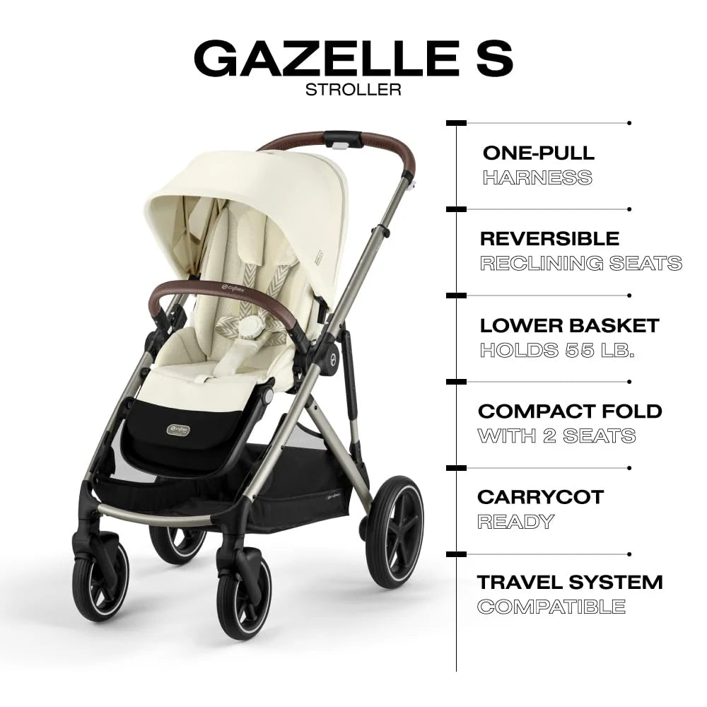 Cybex Stroller Configurations Ergonomic Near Flat