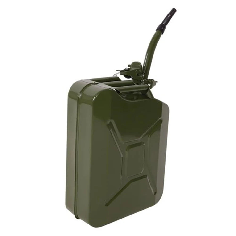 RONSHIN 20L 0.6mm Fuel Can Portable Steel Oil Can Petrol Diesel Storage Can For Fuels Gasoline