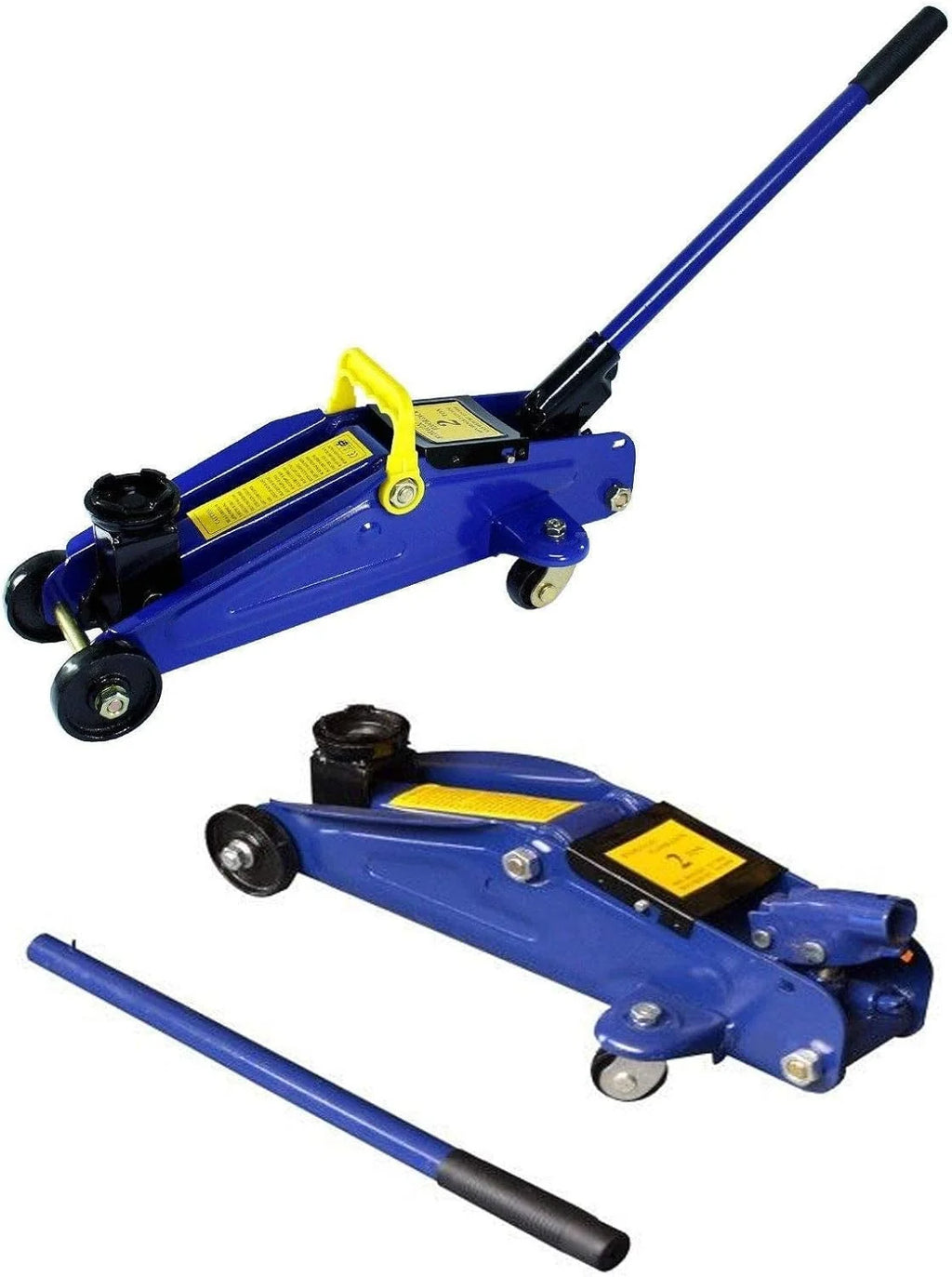 Bowoshen 2T 2Ton Tonne 2000Kg Lightweight Protable Car Van Trolley Lifting Floor Jack