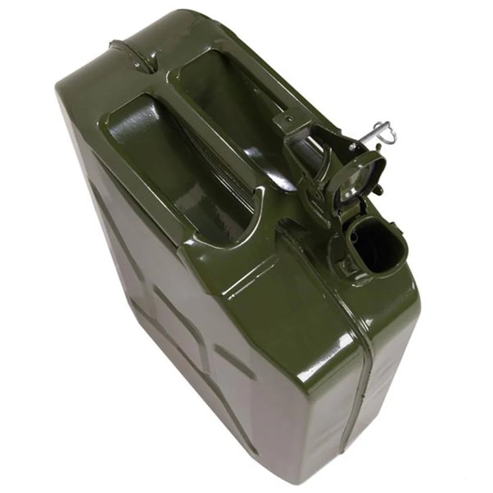 RONSHIN 20L 0.6mm Fuel Can Portable Steel Oil Can Petrol Diesel Storage Can For Fuels Gasoline