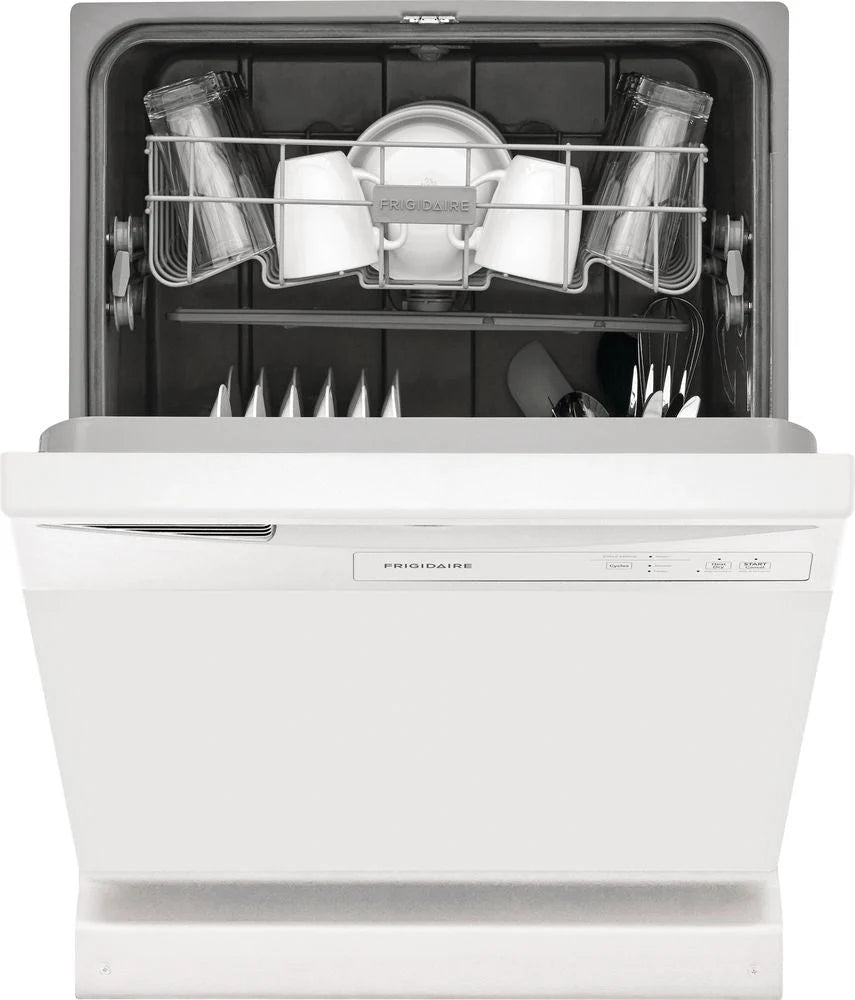 Frigidaire - 24 Built-In Dishwasher - White
