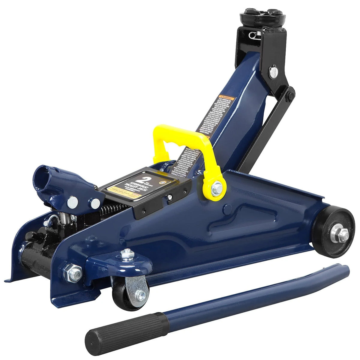 TCE Hydraulic Trolley/Floor Jack Combo with 2 Jack Stands, 2 Ton ,Blue, W8201-U