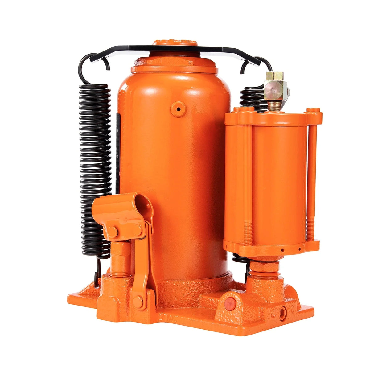 BENTISM Air Hydraulic Bottle Jack 20Ton 10.4-19.7 High Lift Pneumatic Bottle Jack Portable Auto Repairing Shop Tool for Vehicles Trucks Cars