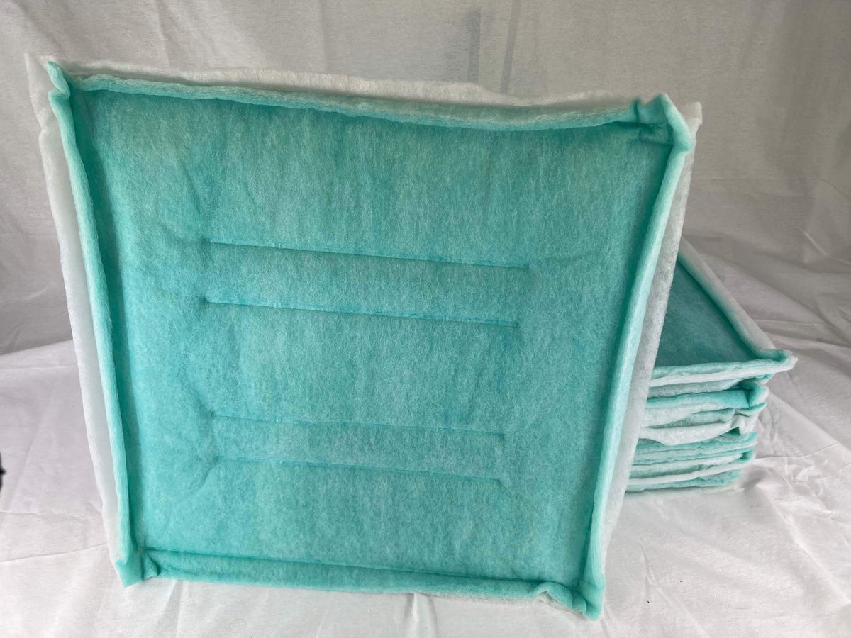 wioboy Paint Spray Booth Tacky Intake Filter Pad 20 x 20 (24 Pack), Series 55 (Internal Wire)