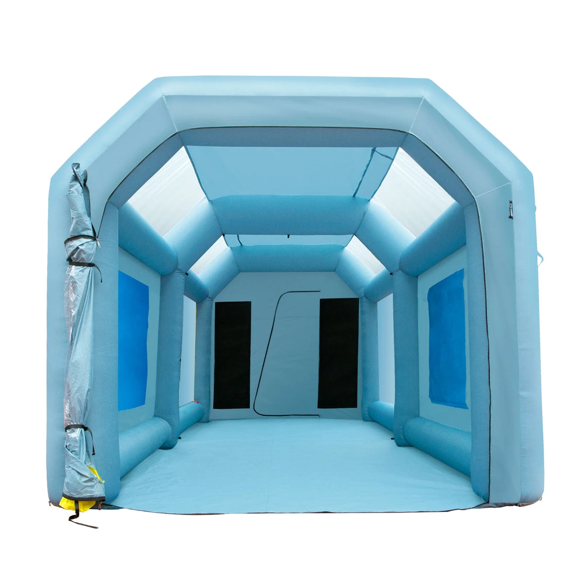 BENTISM Inflatable Paint Booth 30x20x13ft Inflatable Spray Booth Car Paint Tent with 950W+1100W Filter System Blower