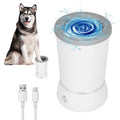 Dog Paw Cleaner with Rotating Silicone Brushes and Dual Speed  Settings