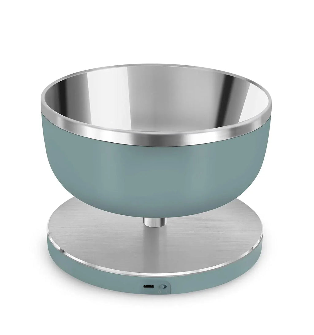Contemporary Digital Kitchen Scale with Removable Bowl (Jade)