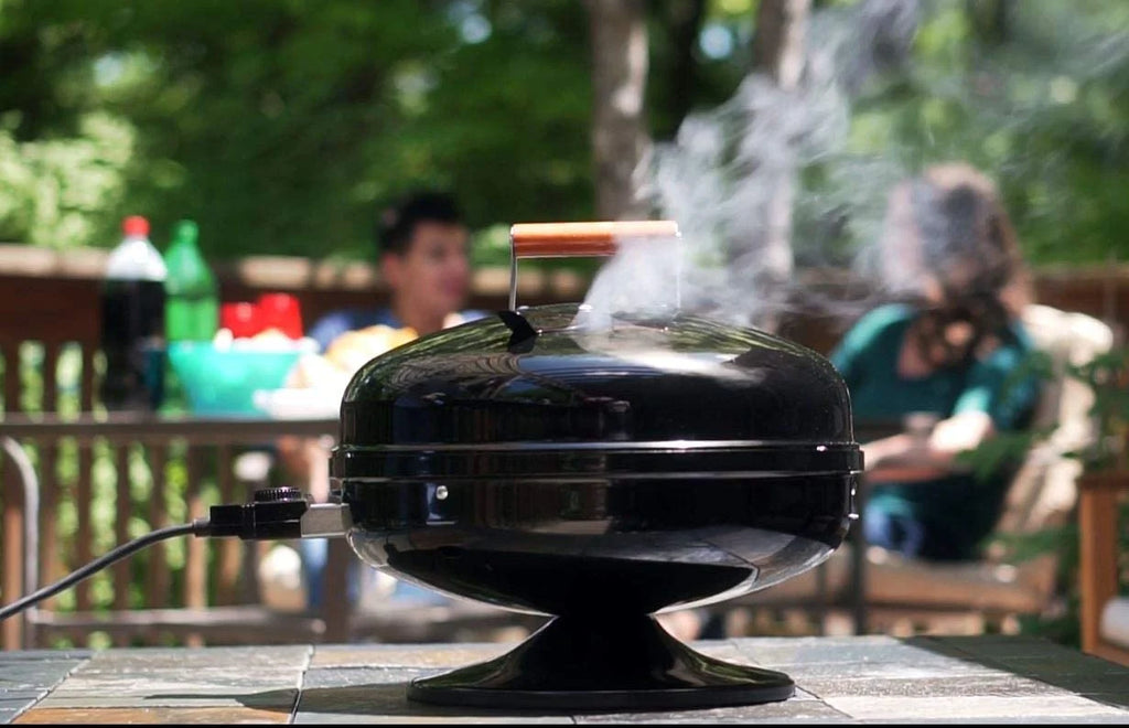 Americana 2120.4.131 Lock 'n Go Portable Electric Grill in Black