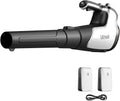 Litheli 20V Cordless Leaf Blower 350 CFM 85 MPH, Variable Speeds Electric Leaf Blower Battery Powered for Blowing Leaves, Dust, Snow, 4.0 Ah Battery & Fast Charger Included