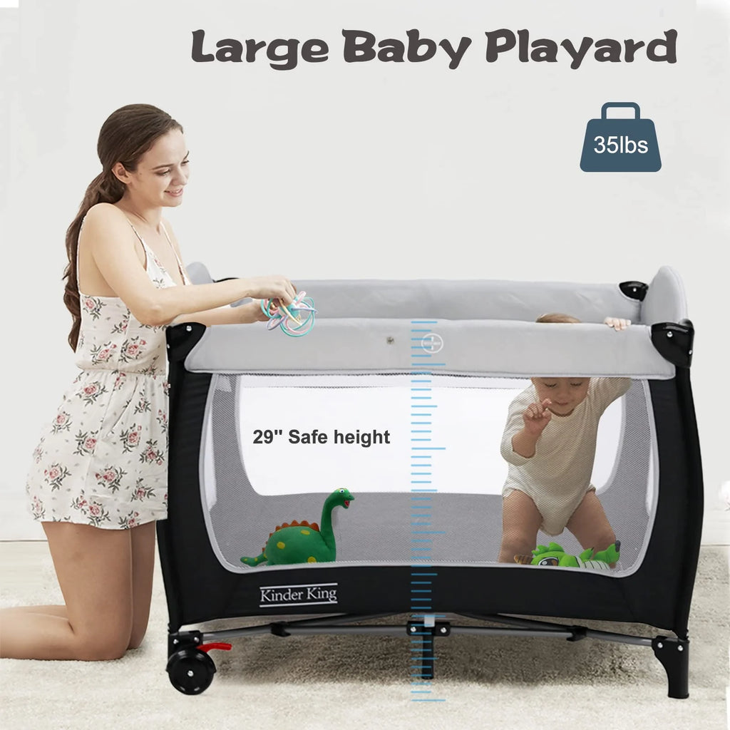 Kinder King Portable Bassinet Adjustable