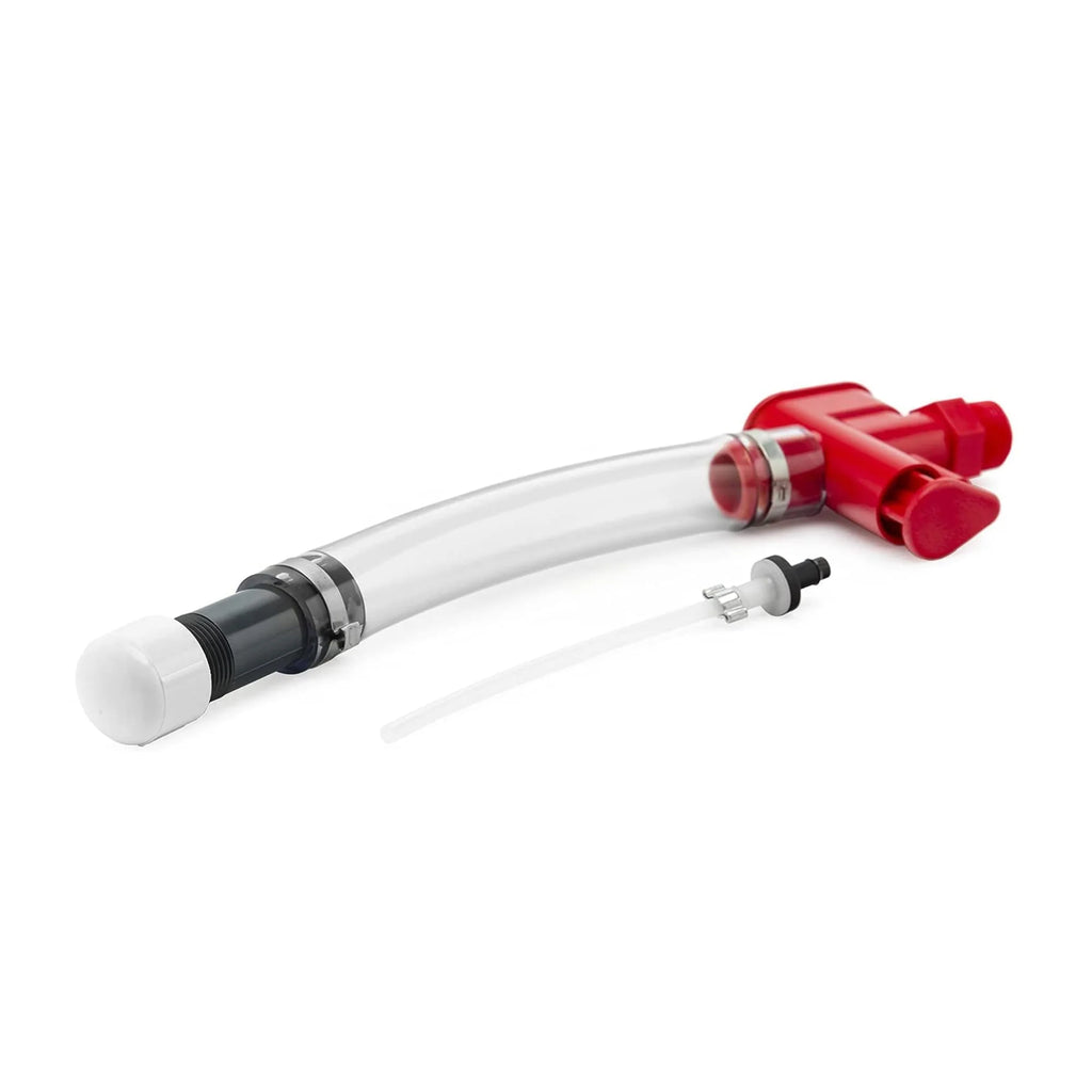 VP Racing Fuels No Spill Fuel Hose Control with 5 Gal Utility Jug, Yellow