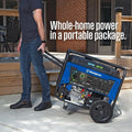 Westinghouse 12,500-W Portable Dual Fuel Gas Home Backup Generator, Remote Start