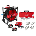 Milwaukee 2819-22 M18 FUEL 18V High Speed Chain Snake Kit for 1-1/2 – 4 Pipes