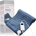 Electric Heating Pad for Back Pain Relief with Massaging Heat