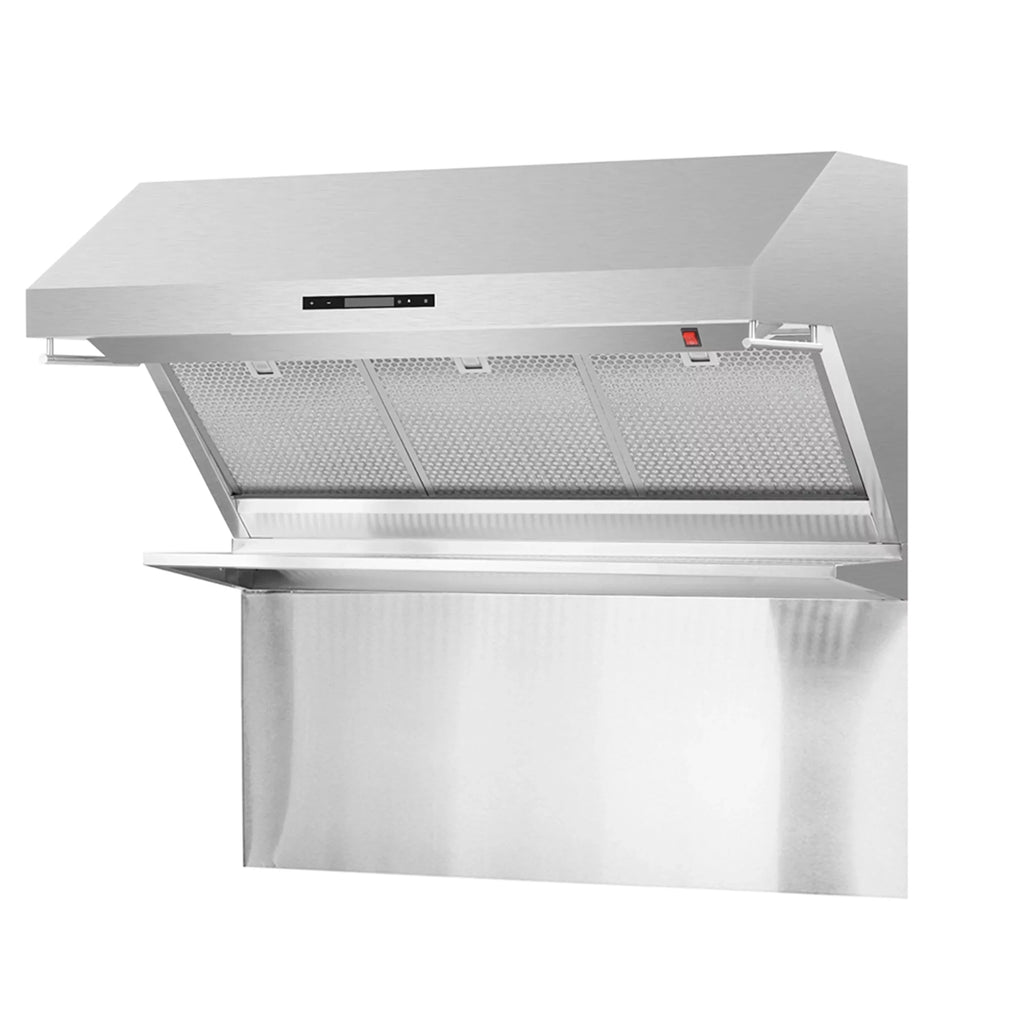 Savona - 48 Wall Mount Range Hood with Hybrid Filters & Back Splash