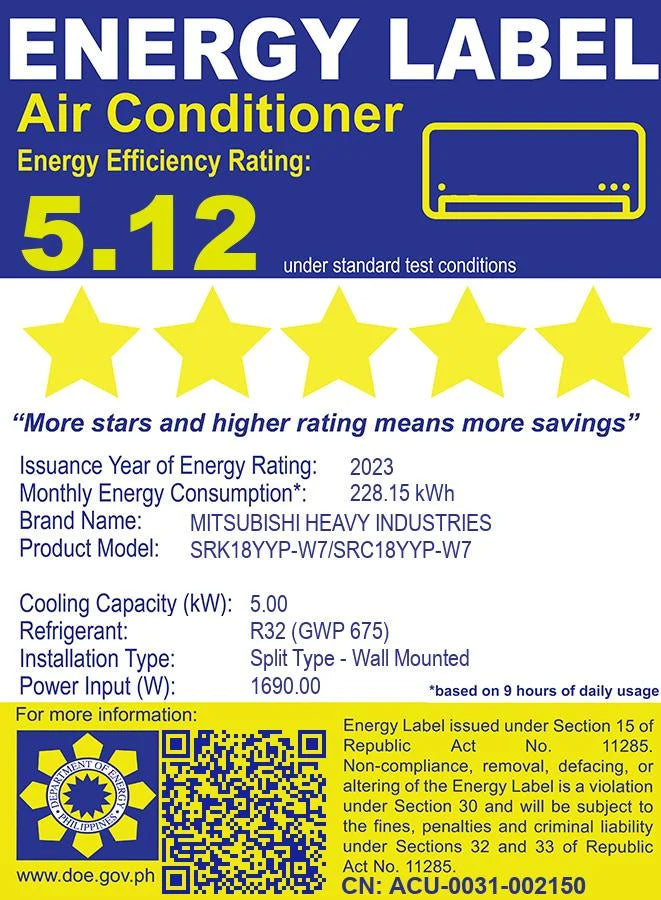 2 HP Split Air Conditioner Deluxe Configuration