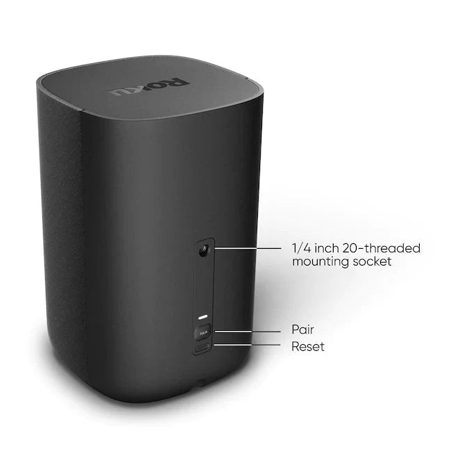 Roku 6.1-in 80-Watt Set of 2 Smart Indoor Portable Speaker💝 Last Day For Clearance