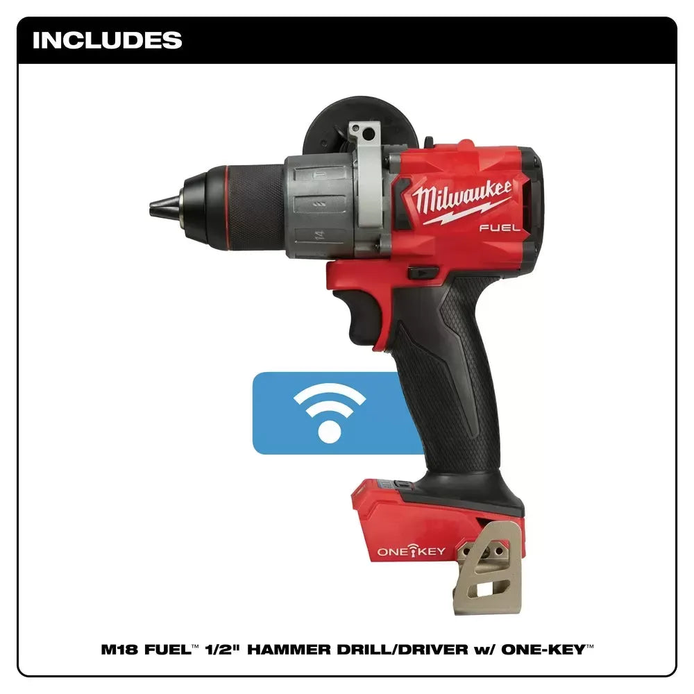 Milwaukee Pre-Sale 2806-80 M18 FUEL 18V 1/2 Cordless Hammer Drill - Bare Tool - Recon