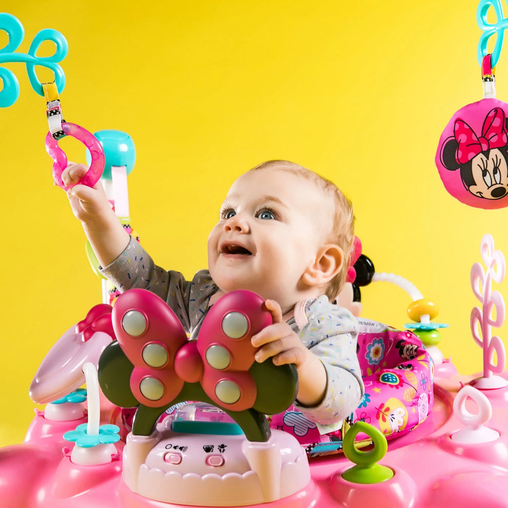 Baby Minnie Mouse PeekABoo Activity Jumper, 6-12 Months