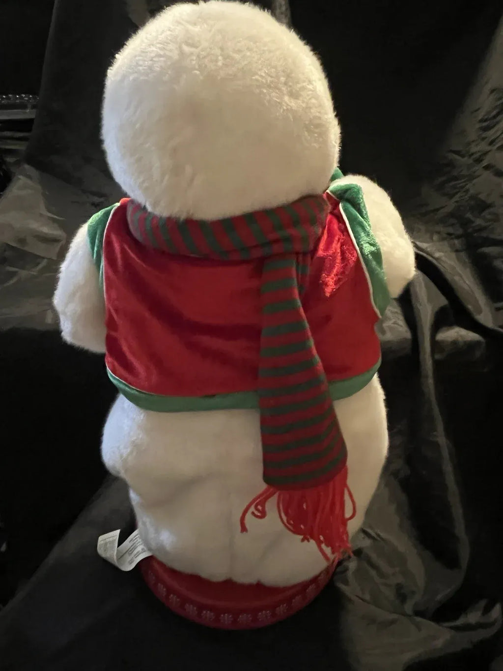 18 GEMMY SNOWFLAKE SPINNING, SINGING, DANCING, ANIMATED SNOW MISER SNOWMAN