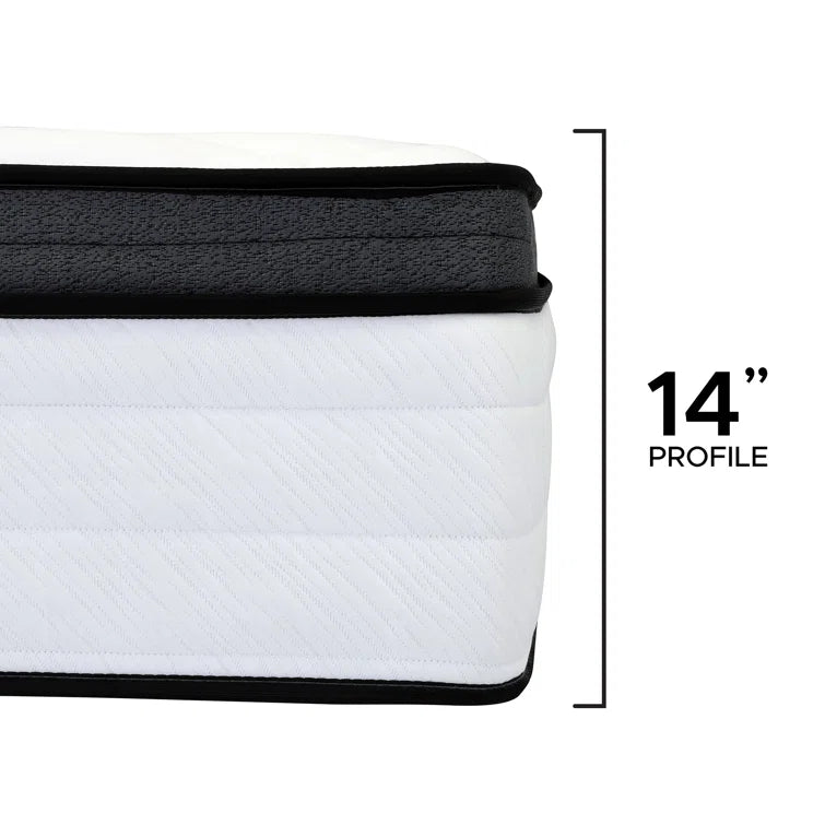 Wayfair Sleep 14 Plush Cooling Gel Hybrid Mattress