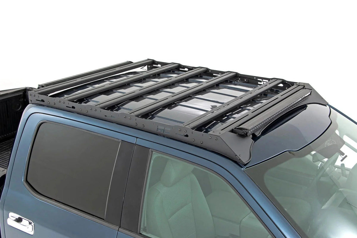 Rough Country Roof Rack System w/40 Front & Rear LED for 15-18 F-150 - 51022 Fits select: 2015-2016,2017-2018 FORD F150