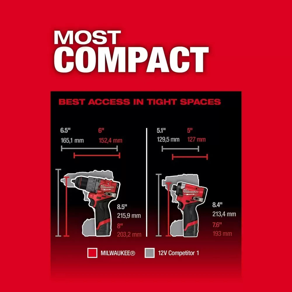 Milwaukee Pre-Sale Pre-Sale 3697-22HT M18 FUEL 18V 3 Tool Combo Drill/Driver/ Pruning Saw Kit