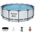 Bestway Steel Pro MAX 14' x 48 Round Above Ground Swimming Pool Set