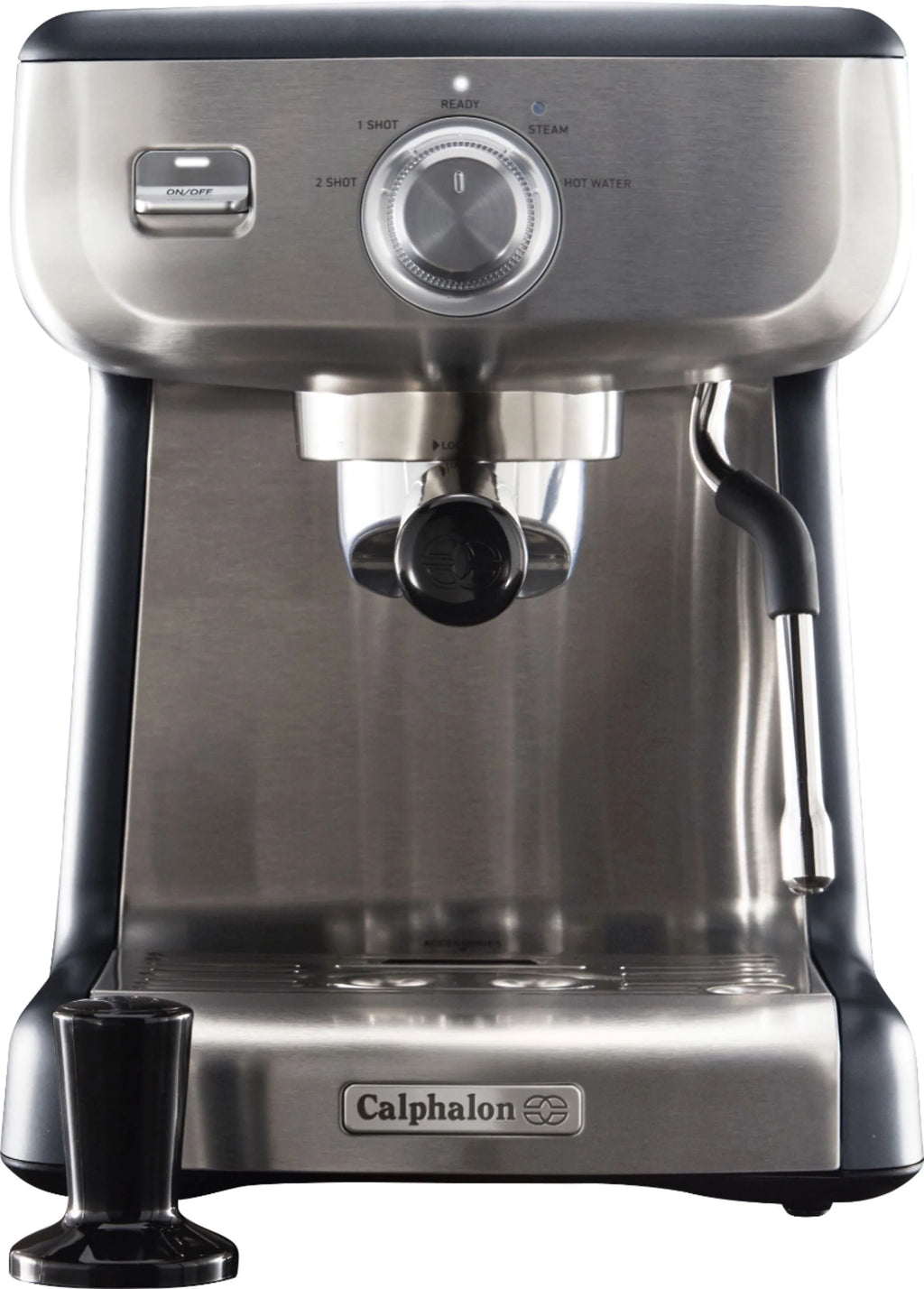 Calphalon 2090382 - Temp IQ Espresso Machine With Steam Wand - Stainless Steel