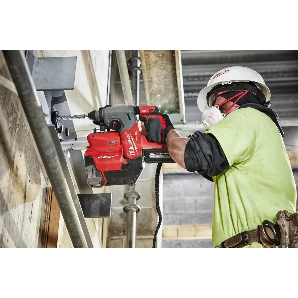 Milwaukee 2912-22DE M18 FUEL 18V 1 SDS Plus Rotary Hammer Dust Extractor Kit
