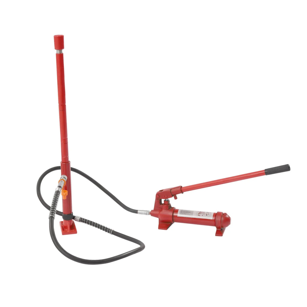Miumaeov 6 Ton Porta Power Kit, 72 in Oil Hose Hydraulic Car Jack Ram 4.92 inch Lifting Height Autobody Frame Repair Power Tools for Loadhandler Truck Bed Unloader Farm