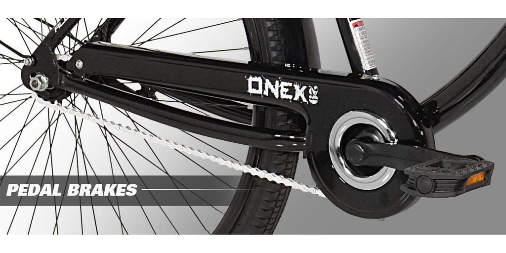 Genesis 29 Onex Cruiser Mens Bike， Black