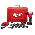 Milwaukee 2677-21 M18 18V FORCE LOGIC 6T Knockout Tool Kit w/ 1/2 - 4 Capacity